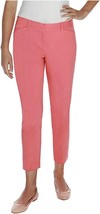 Mario Serrani Womens Comfort Stretch Fabric Slim Fit Pants 10x27, Coral Flamingo - £7.67 GBP