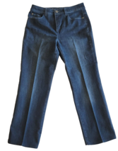 Christopher and Banks Classic Fit Dark Wash Blue Jeans Size 6 Waist 30 Inseam 26 - £11.66 GBP