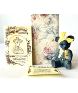 Jan Hagara Bluebeary Mini Teddy Bear Resin Figurine Toy M11352 Box &amp; COA... - £12.88 GBP
