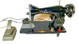 White Sewing Machine Dressmaster Sewin - $98.88