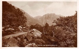 Fort William Scotland Head Of Glen Nevis Valentine&#39;s Xl Real Photo Postcard - $7.91