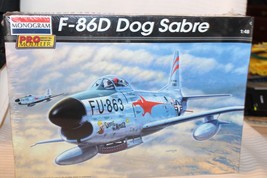 1/48 Scale Monogram, F-86 Dog Sabre Jet Airplane Model Kit #85-5960 BN Sealed - $100.00