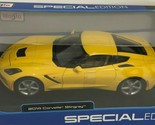 Maisto - 31182 - 2014 Corvette Stingray - Scale 1:18 - Yellow - $59.95