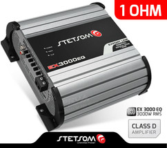Stetsom EX 3000 EQ 1 Ohm - Amp digital de áudio automotivo EQ 3K HD - £183.28 GBP