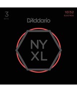 D&#39;Addario NYXL1052 Light Top/Heavy Bottom Electric Guitar Strings 3-Pack - £49.43 GBP