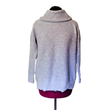 LOFT Turtleneck Sweater Gray Women Size Large Pullover Long Sleeves - £17.55 GBP