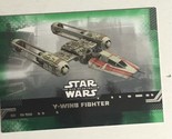 Star Wars Rise Of Skywalker Trading Card #53 Y-Wing Fighter Green Backgr... - $1.97