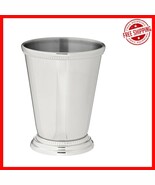 Durable Stainless Julep Cup with Beaded Edges – Ideal for Cocktail Lovers - $28.57 CAD