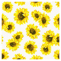 Paper+Design Flower Print Luncheon Napkins - SunflowerGarden - £25.85 GBP