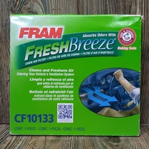 FRAM Fresh Breeze CF10133 Cabin Air Filter For Toyota Absorb Odors Arm &amp;... - £12.45 GBP