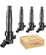 Ignition Coils Pack of 4 fit for 2.4 2.0, Sonata, Optima, Santa Fe Sport... - $77.06 CAD