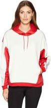 Puma Womens Colorblocked Over Sized Hoodie Size X-Small Color Toreador - £47.36 GBP