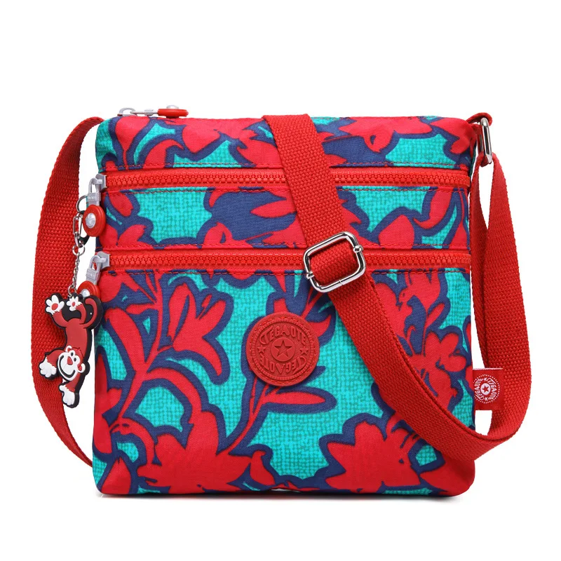 TEGAOTE Floral Women Messenger Bag Nylon Women Shoulder Crossbody Bags F... - £23.31 GBP