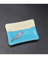 Nixon Art Glass Trinket Soap Dish Conch Shell Design - €25,79 EUR