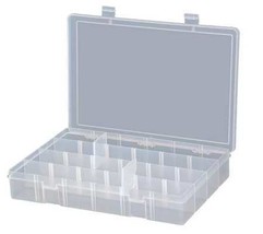 Compartment Box With 24 Compartments, Plastic, 2-5/16" H - £21.23 GBP
