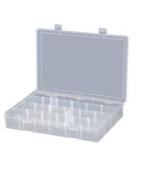 Compartment Box With 24 Compartments, Plastic, 2-5/16&quot; H - £21.15 GBP