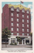 Hotel Pennsylvania Washington D. C. Postcard A02 - £2.36 GBP