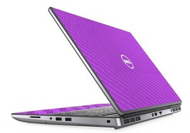 LidStyles Carbon Fiber Laptop Skin Protector Decal Dell Precision 7550 image 7