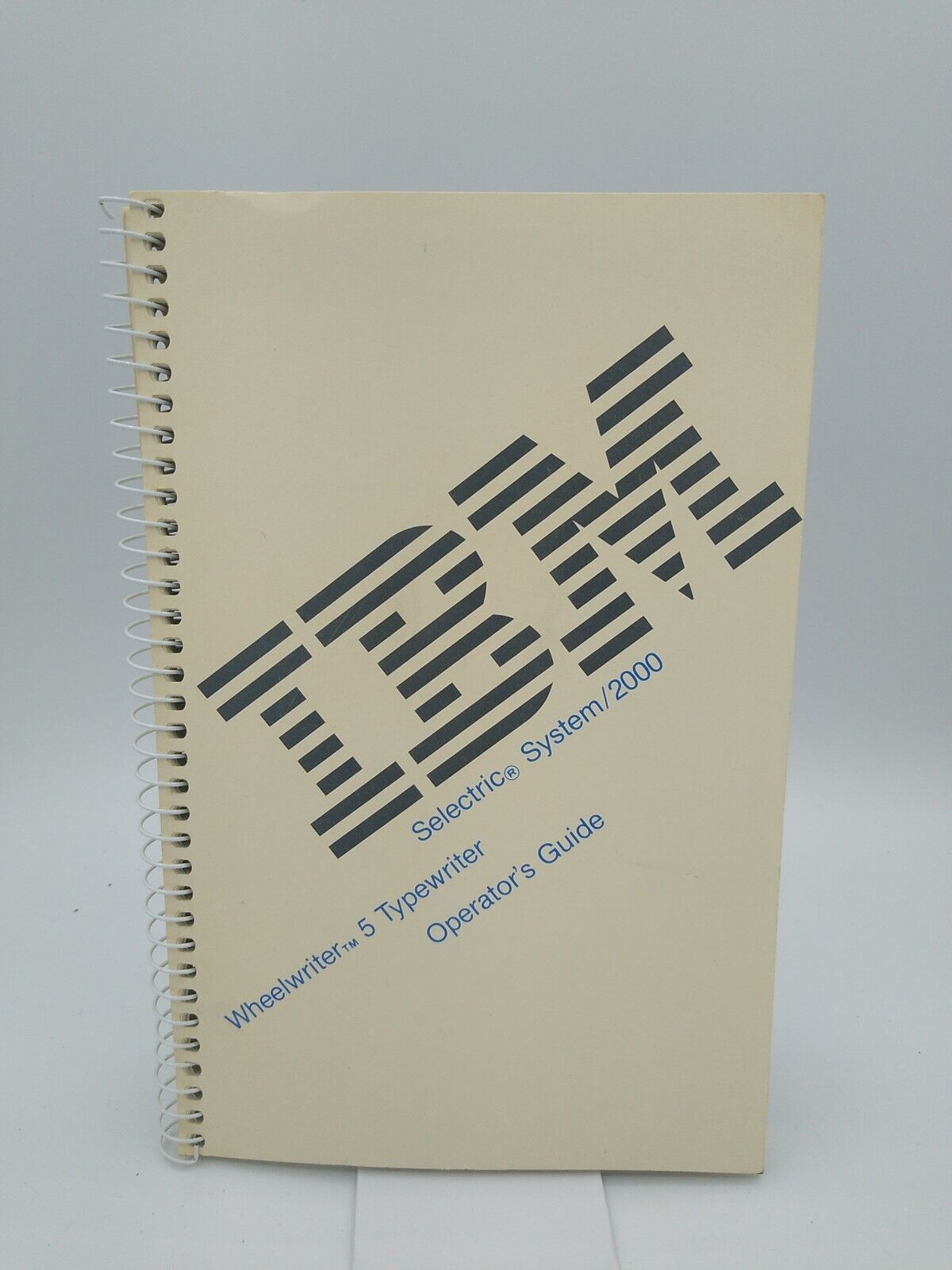 IBM Selectric System/2000 Wheelwriter Typewriter Operator&#39;s Guide Manual - $21.77