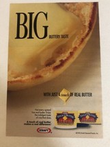 1992 Kraft Touch Of Butter Spread Vintage Print Ad  pa31 - $7.91