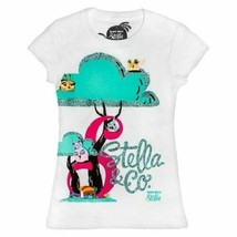 Angry Birds Girls T-Shirt girls tops XS 4-5  NWT White (P) - $7.69