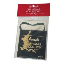 24k Gold Mickey Mouse Fantasia Ornament Christmas Vintage - $16.00