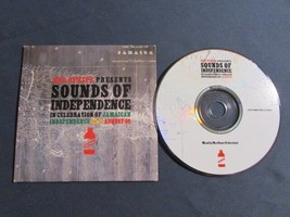 Red Stripe Presents Sounds Of Independence Jamaican Day August 6TRK Promo Cd Oop - £5.04 GBP
