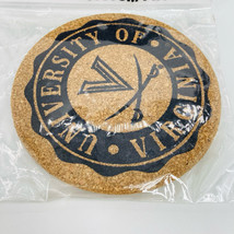 University of Virginia Deluxe Cork Coaster Spirit Products NCAA New - £5.93 GBP