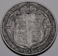 Great Britain Half Crown, 1927 Silver~George V~Free Shipping - £14.35 GBP