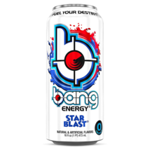 Star Blast Bang Energy Drinks - 6 Cans - £22.32 GBP