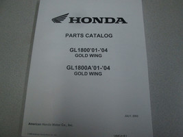 2001 2002 2003 2004 Honda Goldwing Gold Wing GL1800/A Parts Catalog Manual - £110.35 GBP