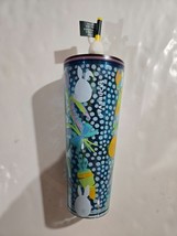 Starbucks Easter Bunny Tumbler Eggs, Carrots Flowers 2025 Straw Topper 2... - $34.99