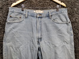 * Levi 550 Jeans Men 38x32 Blue Relaxed Fit Tapered Leg Casual Pants Lig... - $11.41