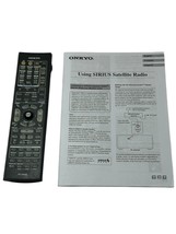OEM Onkyo RC-690M Remote Control For Sirius Satellite Radio &amp; XM w/MANUAL - $1,263.95 MXN