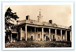 Vintage 1858 Mount Vernon East Front Mansion View Exterior VA Postcard - $5.95