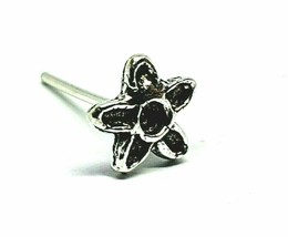 Daisy Flower Oxide Daisy Nose Stud 22g (0.6mm) 925 Vintage Silver Straight Stud - £3.88 GBP
