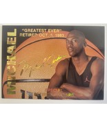 Michael Jordan Facsimile  signed Special Retirement Card - £7.91 GBP