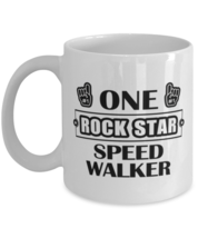 Speed Walker Coffee Mug - Rock Star - Funny 11 oz Tea Cup For Sports Fans  - £11.24 GBP