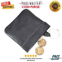 Women&#39;s Leather Squeeze Coin Purse,Coin Pouch Mini Wallet,Handmade,Women... - $9.29
