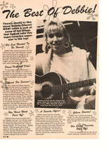 Debbie Gibson teen magazine pinup clipping the best of Debbie rare Teen ... - $1.00