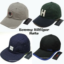Tommy Hilfiger New Men&#39;s Baseball CAP/HAT Gray Blue Black Caps Sun Shade Nwt - £20.81 GBP