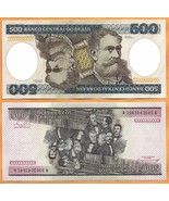 BRAZIL ND (1981-85) UNC 500 Cruzeiros Banknote Paper Money Bill P- 200b - £1.96 GBP