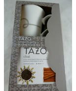 Starbucks TAZO Ceramic Coffee/Tea Chai Cup Mug White 8.5fl oz - $19.68 CAD
