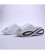 White Infinity Pillow Ultra-Soft Slippers for Women Men Non-Slip Indoor ... - £14.18 GBP