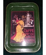 CAFFE ESPRESSO Servizio Istantaneo V. Ceccanti Nevco Serving Tray Made S... - £34.90 GBP