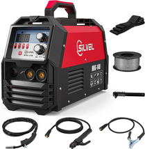 4 in 1 140A Mig/Mag/Arc/Lift TIG Welding Machine, Flux Core Welder with IGBT Inv - £191.48 GBP