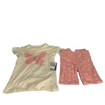 DKNY Youth Girls 2-Piece Butterfly Outfit Set Size 8 - £25.73 GBP