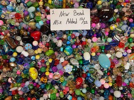 *~200~Piece Glass Loose Beads*7oz+ Bulk Mixed Lot #2 Craft Jewelry!!!** - £14.35 GBP