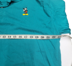 Teal Walt Disney World Mickey Golf Polo Shirt Men&#39;s XL - $12.82