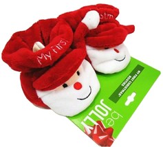 MY FIRST CHRISTMAS: BABY: BOOTIES: SANTA: SIZE: 0-6 MONTHS: BRAND NEW - $10.45